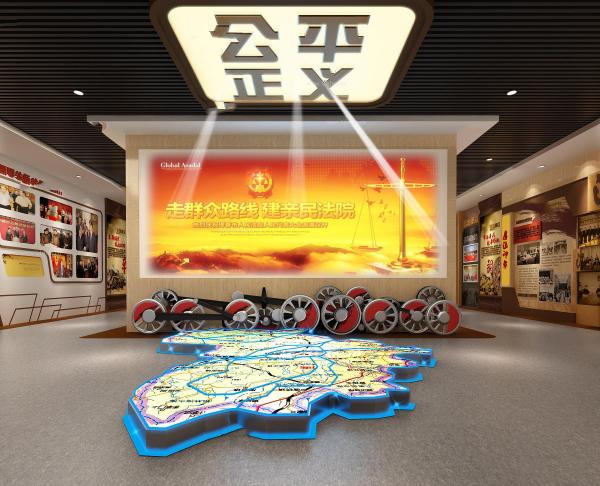 万马创意党建展厅方案