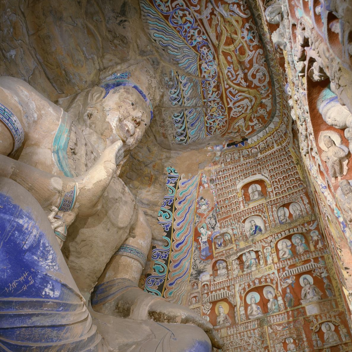 山西云冈石窟--中国古代雕刻艺术的宝库-万马创意